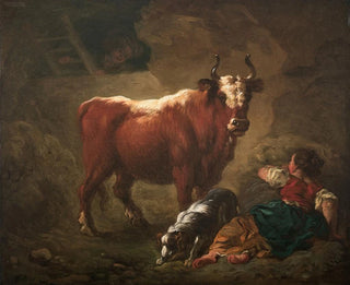 Sisätilasta pöydällä - Jean-Honoré Fragonard — näkymä teoksesta