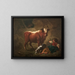 Sisätilasta pöydällä - Jean-Honoré Fragonard — kehystetty taideteos seinällä
