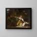 Nuoret lavandineerit - Jean-Honoré Fragonard — kehystetty taideteos seinällä