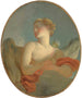 Rakkaus olisi Marie Catherine Colombe 1751-1830:n muotokuva Cupidon - Jean-Honoré Fragonard — näkymä teoksesta