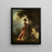 Le Chiffre d'amour The Souvenir - Jean-Honoré Fragonard — kehystetty taideteos seinällä