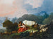 Maisemakuva laitumella paimenella ja paimenneidolla levossa - Jean-Honoré Fragonard — näkymä teoksesta