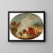 Perrette et le pot de lait - Jean-Honoré Fragonard — kehystetty taideteos seinällä
