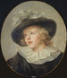 Muotokuva nuoresta pojasta höyhentä sisältävällä hatulla - Jean - Honoré Fragonard — näkymä teoksesta