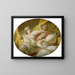 La Belle Servante - Jean-Honoré Fragonard — kehystetty taideteos seinällä