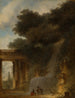 La Cascade - Jean-Honoré Fragonard — näkymä teoksesta