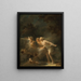 La Fontaine de l'amour - Jean-Honoré Fragonard — kehystetty taideteos seinällä