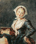 La Fille à la marmotte - Jean-Honoré Fragonard — näkymä teoksesta