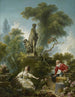 Le Progrès de l'Amour La Rencontre - Jean-Honoré Fragonard — näkymä teoksesta