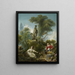 Le Progrès de l'Amour La Rencontre - Jean-Honoré Fragonard — kehystetty taideteos seinällä