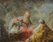 Le Repos pendant la fuite en Égypte - Jean-Honoré Fragonard — näkymä teoksesta