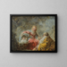 Le Repos pendant la fuite en Égypte - Jean-Honoré Fragonard — kehystetty taideteos seinällä