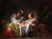 Le Baiser volé - Jean-Honoré Fragonard — näkymä teoksesta