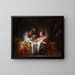 Le Baiser volé - Jean-Honoré Fragonard — kehystetty taideteos seinällä