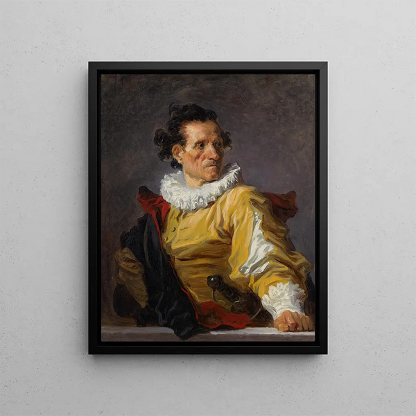 Le Guerrier - Jean-Honoré Fragonard — kehystetty taideteos seinällä