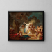 Le sacrifice au Minotaure - Jean-Honoré Fragonard — kehystetty taideteos seinällä