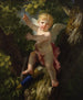 Cupidon puussa - Jean-Jacques-François Le Barbier — näkymä teoksesta