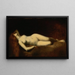 Dormeuse-maalaus - Jean-Jacques Henner — kehystetty taideteos seinällä