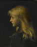 Blondin tyttö - Jean-Jacques Henner — näkymä teoksesta