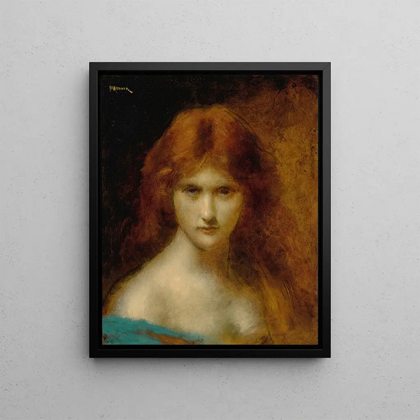 Judith - Jean-Jacques Henner — kehystetty taideteos seinällä