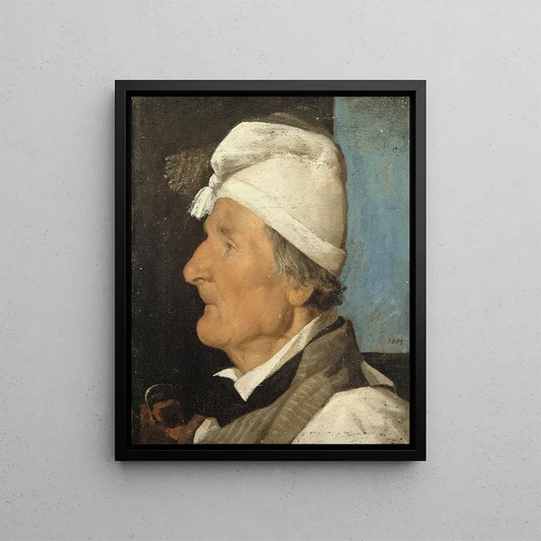 Le Menuisier - Jean-Jacques Henner — kehystetty taideteos seinällä
