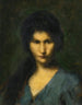 Portrait d'une jeune femme - Jean-Jacques Henner — näkymä teoksesta