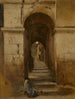 Ruelle à Rome - Jean - Jacques Henner — näkymä teoksesta