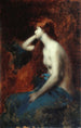 Unelma - Jean-Jacques Henner — näkymä teoksesta
