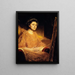 Portrait d'Angle Delasalle - Jean-Joseph Benjamin-Constant — kehystetty taideteos seinällä