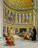 Pyhä Johannes Krysostomos keisarin Eudoksia exilissä - Jean-Joseph Benjamin-Constant — näkymä teoksesta