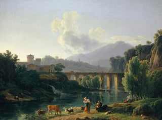 JeanJosephXavier Bidauld - Roman Landscape with Viaduct.webp