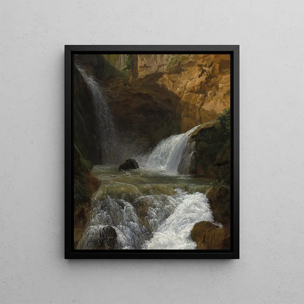 JeanJosephXavier Bidauld - View of the Waterfalls at Tivoli.webp