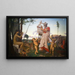 Anachronisme Bacchus ja Rakkaus - Jean-Léon Gérôme — kehystetty taideteos seinällä