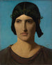 Tête d'une femme italienne - Jean-Léon Gérôme — näkymä teoksesta