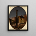 Le forum la nuit - Jean-Léon Gérôme — kehystetty taideteos seinällä