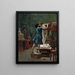 Pygmalion ja Galatea (öljypiirros) - Jean - Léon Gérôme — kehystetty taideteos seinällä