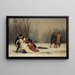 Jean-Léon Gérôme — kehystetty taideteos seinällä