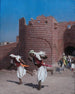 Les Coureurs du Pacha - Jean-Léon Gérôme — näkymä teoksesta