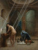 Un Bain maure bauche - Jean-Léon Gérôme — näkymä teoksesta