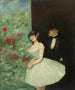 Kulissien Takana - Jean-Louis Forain — näkymä teoksesta