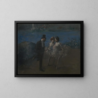 Danseurs - Jean-Louis Forain — kehystetty taideteos seinällä