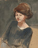 Portrait d'une Femme - Jean-Louis Forain — näkymä teoksesta