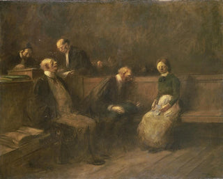 La Pétition - Jean-Louis Forain — näkymä teoksesta