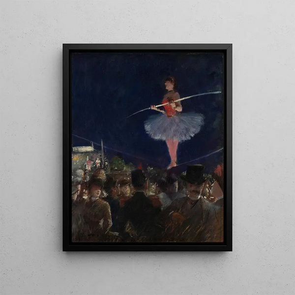 Funambule - Jean-Louis Forain — kehystetty taideteos seinällä