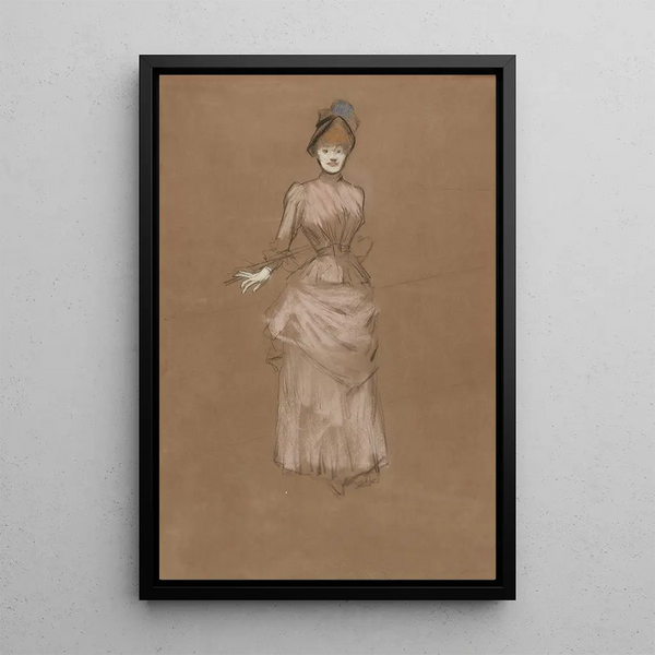 JeanLouis Forain - WOMAN IN A PINK DRESS.webp