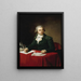 Julesin muotokuva - François Parin IV:n kaupunginosan tuomioistuimen puheenjohtajana, sisäministerinä vuosina 1793 - 1794 - Jean - Louis Laneuville — kehystetty taideteos seinällä