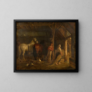 JeanLouis van Kuyck - Stable Interior.webp