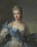 Portrait d'une dame - Jean-Marc Nattier — näkymä teoksesta