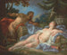 Jupiter ja Antiope - Jean-Simon Berthélemy — näkymä teoksesta