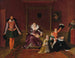 Henri IV maalaus leikkimässä lastensa kanssa samalla, kun Espanjan suurlähettiläs hyväksytään hänen läsnäollessaan - Jean-Auguste-Dominique Ingres — näkymä teoksesta
